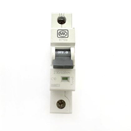 MK Electric 8710s C10 10A 10 Amp MCB Circuit Breaker Type C